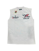 sleeveless racing t-shirt