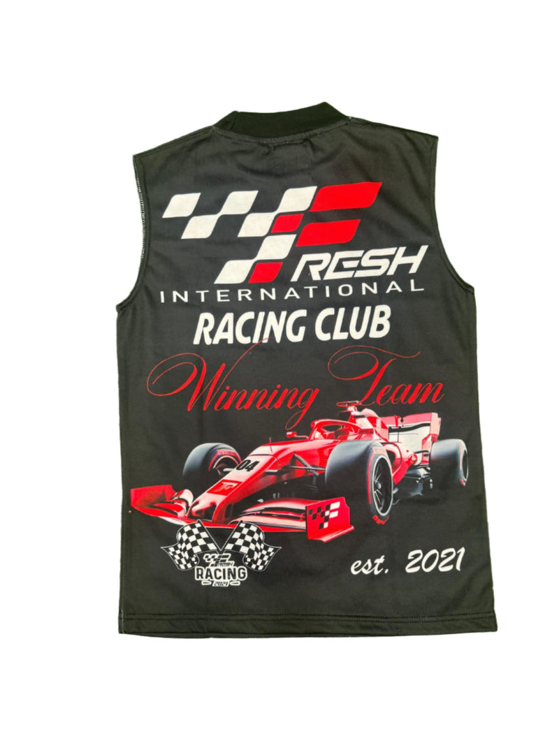 sleeveless racing t-shirts