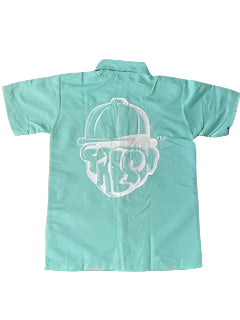 Button Short  Sets Front and Back Zipper Pockets
